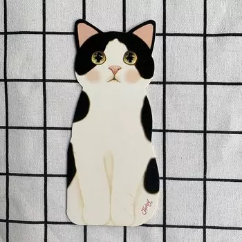 Открытки MOONBIFFY с 3D котом