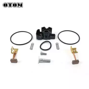 OTOM 2024 стартер мотоцикла, двигатель, карбоновые щетки, Ремонтный комплект, детали двигателя 79240001000 для KTM SXF HUSQVARNA FC FE GASGAS ECF MCF