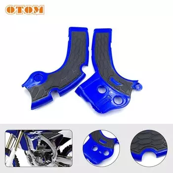 OTOM для YAMAHA YZ250F YZ450F WR250F WR450F Мотокросс X-Grip Защитная рамка Защитная крышка Синие аксессуары для мотоциклов