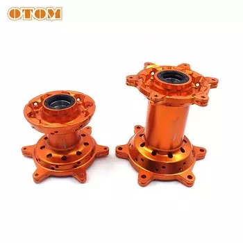 OTOM Мотоцикл 36-отверстий Передняя и задняя ступица колеса с ЧПУ Алюминиевая заготовка с масляным уплотнением подшипника для KTM SXF XCF HUSQVARNA FX TC GASGAS MXF