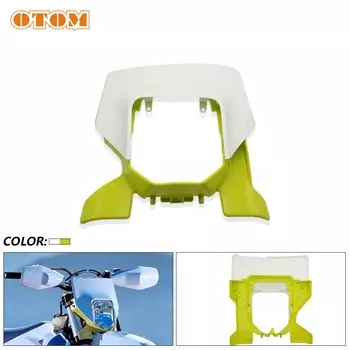 OTOM мотоциклетная фара, головной светильник, супермото обтекатель, пластиковая крышка для мотокросса, эндуро, передняя маска для HUSQVARNA FE250 TE