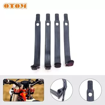 OTOM мотоциклетная маска для фар, резиновый кронштейн для фары, крепежные полоски для KTM EXC XCW HUSQVARNA FE TE TX GASGAS ECF 125 250 450
