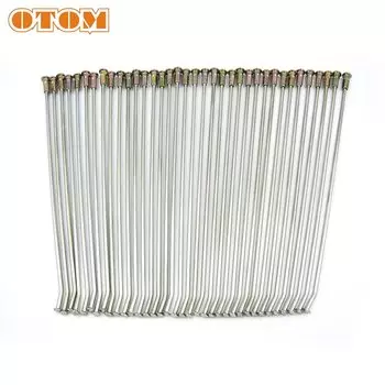 OTOM мотоциклетные 36 шт., комплект спиц 21 дюйм, передние 18 дюйм, 19 дюймов, Задние колесные, для велосипеда, эндуро, стандартная сталь, зеркальная шляпа для HONDA CRF