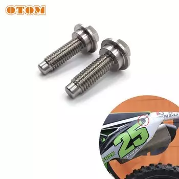 OTOM мотоциклетные болты для подушки сиденья из нержавеющей стали, фланец, винт с шестигранной головкой, стандартная гайка, крышка для KAWASAKI KX250F 17-20 KX450F 16-