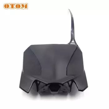 OTOM Мотокросс Байк Передний номерной знак Черные номерные знаки Доска для HONDA CRF250R 2014-2017 CRF450R 2013-2016