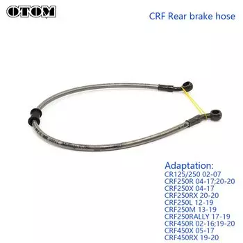 OTOM Плетеный тормозной шланг 1320 мм 590 мм кабель для передней и задней тормозной линии мотоцикла грязевого велосипеда масляные трубы для HONDA CRF YAMAHA YZF 250 450