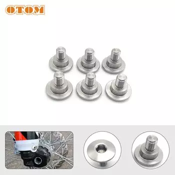 OTOM защитные болты вилки из нержавеющей стали мотоциклетный передний щит болт винтовая гайка крышка для HONDA CRF CR125 CRF250RX CRF450X CRF450RX