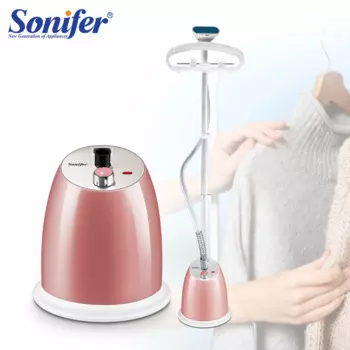 Отпариватель для одежды Sonifer с вертикальной пластиной и 9 режимами работы, 2000 Вт