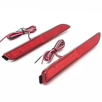 Отражатель для заднего бампера светильник вой сигнал поворота для Toyota EZ Innova Wish Harrier Camry Reiz Venza Allion Avalon Sienna caldine alphard