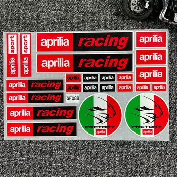 Отражающая наклейка для мотоцикла Aprilia, обтекатель топливного бака, наклейка для DORSODURO 750, фактор RSV RS Tuono SR50