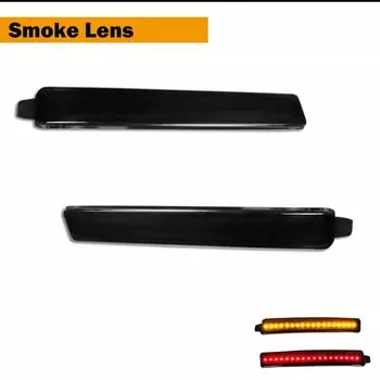 Отражающие фонари заднего бампера автомобиля для Cadillac SRX, Chevrolet Traverse, функция GMC Acadia Denali в качестве задней, тормозной и задней противотуманной фары