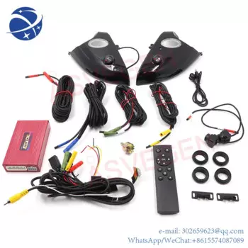 Отслеживание объемного вида yyhc 3D HD 360 с 4-сторонним видеорегистратором камеры для Range Vogue L405 Ranger Rover Sport L494 2013-2017