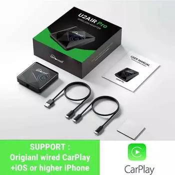 OTTOCAST U2Air PRO CarPlay Адаптер USB Беспроводной Стандартный Блок Для VW Nissan Ford Volvo Kia Benz - Проводные И Беспрово...