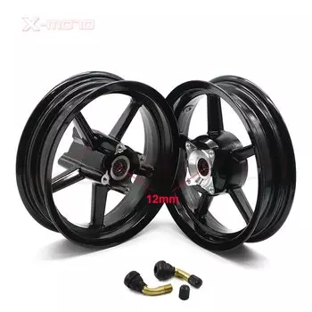 Отверстие 12 мм/15 мм, 12 дюймов, передний 2,50-12 и задний 3,00-12, 4 штуки, стандартное Крепление для велосипеда-внедорожника, велосипеда, вакуумного колеса