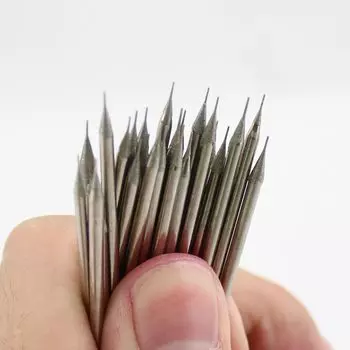 Отверстие с алмазным покрытием ILOVETOOL, 30 шт., 0,4 мм, твердые биты для ювелирных изделий, драгоценных камней, стеклянной плитки