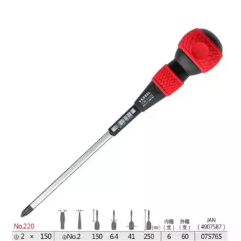 Отвертки VESSEL 220 серии с шариковой ручкой