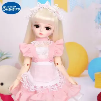 OUENEIFS Бесплатная доставка Lami 1/6 BJD SD Кукла Модель для маленьких девочек и мальчиков с глазами Высококачественные игрушки Магазин фигурок из смолы Подарок на Рождество