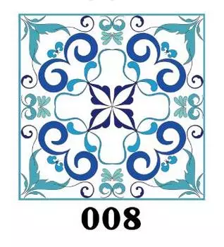 OUJING диагональные настенные наклейки ПВХ 8/10/12/15 см