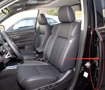 Outlander3 GF0W GG0W уплотнитель, открытие двери RR, FR 5755A568 5755A567