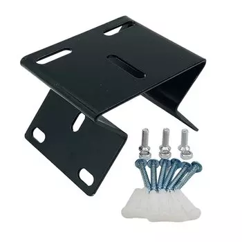 Черный/белый 90-градусный прямоугольный стенд для камеры видеонаблюдения, настенный угловой кронштейн, подставка для внутренней и наружной камеры