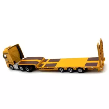 Оксфорд 1:76 Ben-chi грузовой прицеп желтая модель автомобиля из сплава
