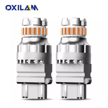OXILAM 2 шт. 3157 фонарь Canbus указатель поворота T25 3156 P27W P27/5 Вт