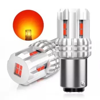 OXILAM 2 шт. Canbus 1157 BAY15D P21/5 Вт светодиодный фонасветильник заднего хода, дневные ходовые огни, стоп-сигнал поворота, лампа без ошибок