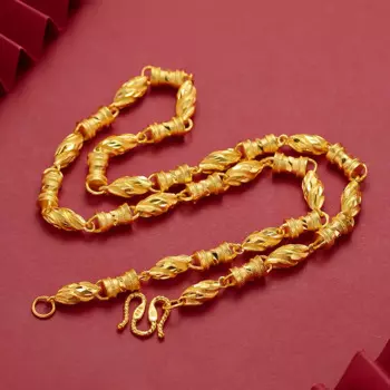 Ожерелье унисекс, из золота 18 К, с гальваническим покрытием, витая Цепочка 8 мм, в стиле хип-хоп, для свадьбы, подарки