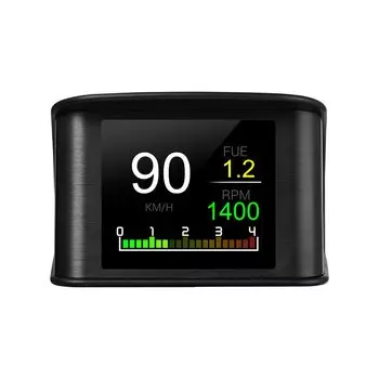 P10/P10-PRO Автомобильный дисплей OBD2 с индикатором скорости, оборотов в минуту, температуры, расхода топлива, автомобильный смарт-датчик, сигнал превышения скорости, код неисправности двигателя