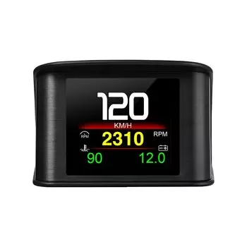 P10-PRO OBD2 HUD Цифровой спидометр Умная автомобильная система OBD Проекционный дисплей Plug and Play Автоматическая электроника Настольный компьютер на заказ