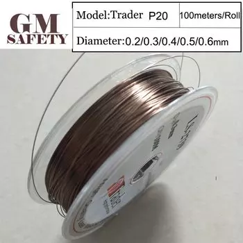 P20 100 метров/рулон Катушка Проволока для лазерной сварки Trader P20 наполнитель металла для пайки сварочного электрода (0,2/0,3/0,4/0,5 мм) P20