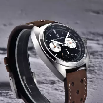 PAGANI DESIGN 2024, новые мужские часы, роскошные кварцевые часы в стиле ретро для мужчин, спортивный хронограф AR, наручные часы с сапфировым стеклом, мужские