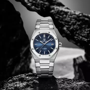 PAGANI DESIGN PD1673 Мужские автоматические механические часы 40 мм NH35A с сапфировым стеклом Водонепроницаемые наручные часы из нержавеющей стали Reloj Hombre