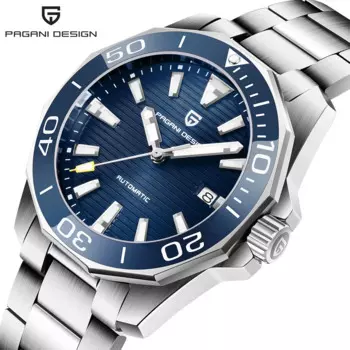 PAGANIDESIGN автоматические механические часы мужские часы сильный светящийся Водонепроницаемый Модные мужские часы 1668