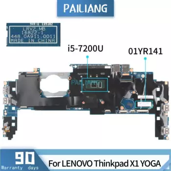 PAILIANG материнская плата для ноутбука LENOVO Thinkpad P40 YOGA 460 01HY655 14283-2 материнская плата Core SR2F0 i5-6300U протестирована ddr3