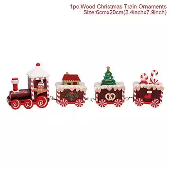 PAITMATE деревянный рождественский поезд