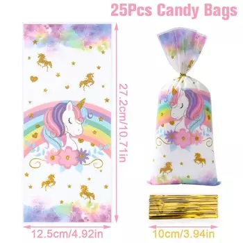 Пакеты для конфет единорог QIFU