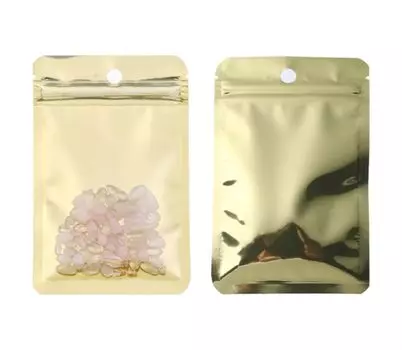 Пакеты из алюминиевой фольги Leotrusting, прозрачные, 100 шт.