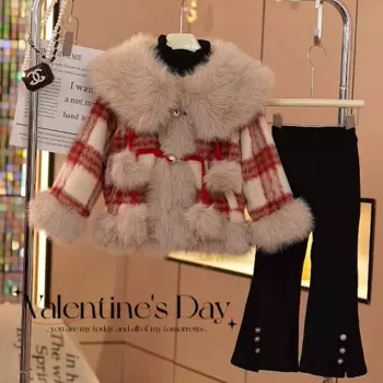 Пальто для девочек, пальто, куртка, ветрозащитная верхняя одежда, сезон зима-осень 2024, теплая хлопковая школьная Спортивная одежда для подростков