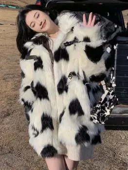 Пальто, новый зимний топ, женское пальто, пальто из искусственного меха, зимние пальто, женская верхняя одежда 2024, женская зимняя куртка