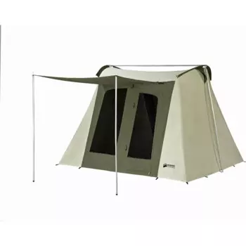Палатка для кемпинга Canvas Flex-Bow, роскошная уличная палатка, 10 футов x 10 футов, на 6 человек