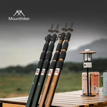 Палатка MOUNTAINHIKER регулируемая, укрытие для пляжа, навес из алюминиевого сплава, аксессуар для кемпинга