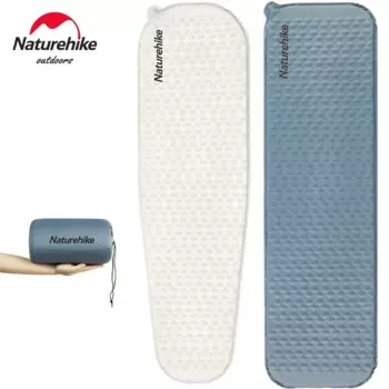 Палатка надувная Naturehike, Ультралегкая портативная, автоматическая, для отдыха на открытом воздухе и походов, коврик и губка влагостойкая