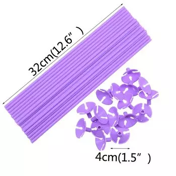 Палочки для шаров CHIXINHAPPYONE, 10 шт., разноцветные