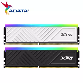 Память ADATA XPG D35G DDR4, ОЗУ для настольного компьютера с RGB-подсветкой, 3200 МГц, 8 ГБ, 16 ГБ, Память ОЗУ DDR4 с радиатором, 2,5-контактный модуль DDR4 SDRAM, память-чип