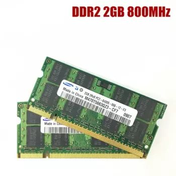 Память для ноутбука Samsung DDR2 2 Гб PC2 5300S 6400S 2G 800 667 МГц