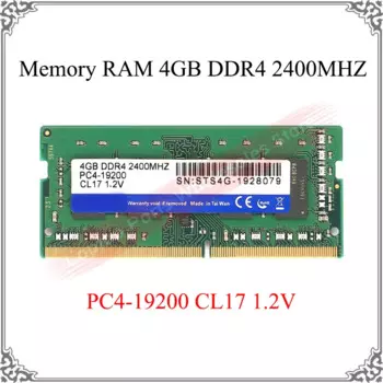 Память ОЗУ для ноутбука 4 Гб DDR4 2400 МГц PC4-19200 CL17 1,2 в STS4G-1928079 ddr 4 Гб Память материнской платы