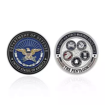 Памятная монета Министерства обороны США