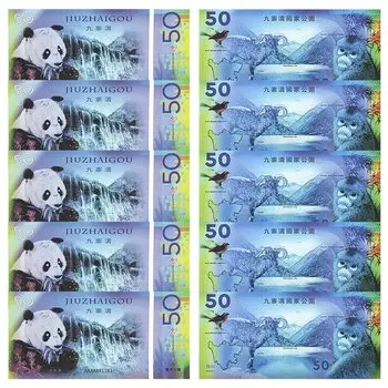 Памятные банкноты с гигантскими пандами OIMG