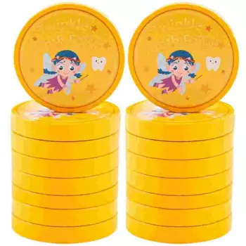 Памятные монеты в виде зубов для девочек, 20 шт.